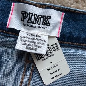 PINK by Victoria’s Secret high-waisted jean shorts